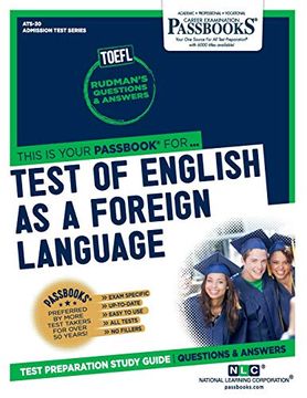 portada Test of English as a Foreign Language (Toefl) (in English)