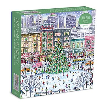 portada Puzzle - Christmas in the City: 1000 Piece Puzzle (en Inglés)