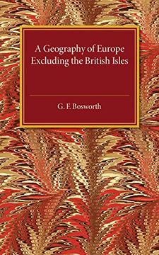 portada A Geography of Europe: Excluding the British Isles (en Inglés)
