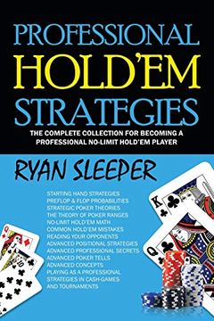 portada Professional Hold'Em Strategies: The Complete Collection for Becoming a Professional No-Limit Hold'Em Player (en Inglés)