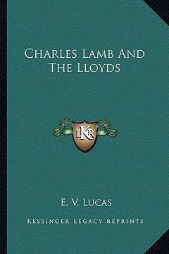 portada charles lamb and the lloyds (en Inglés)