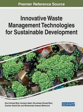 portada Innovative Waste Management Technologies for Sustainable Development (en Inglés)