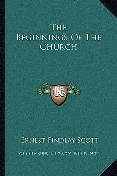 portada the beginnings of the church (en Inglés)