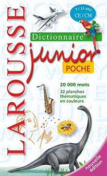 portada Dictionnaire Larousse Junior Poche, 7-11 Ans, Ce-Cm