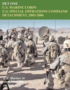 portada Det One: U.S. Marine Corps U.S. Special Operations Command Detachment, 2003-2006 (U.S. Marines in the Global War on Terrorism)