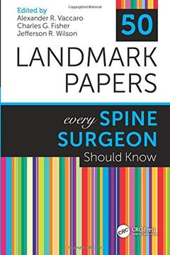 portada 50 Landmark Papers Every Spine Surgeon Should Know (en Inglés)