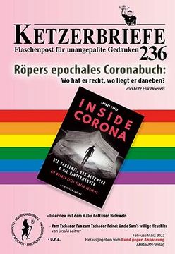 portada Röpers Epochales Corona-Buch - wo hat er Recht, wo Liegt er Daneben? (en Alemán)