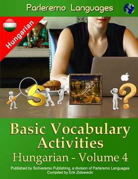 portada Parleremo Languages Basic Vocabulary Activities Hungarian - Volume 4 (en Húngaro)