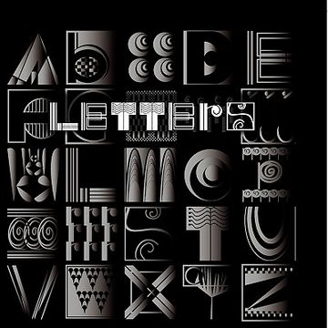 portada letters: building an alphabet with art and attitude (en Inglés)