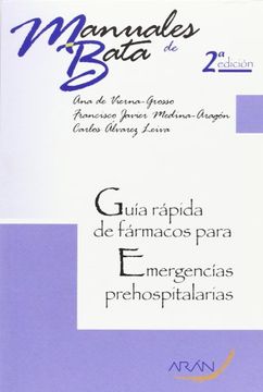 portada Guia Rapida de Farmacos Para Emergencias Prehospitalarias (in Spanish)