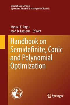 portada Handbook on Semidefinite, Conic and Polynomial Optimization (en Inglés)