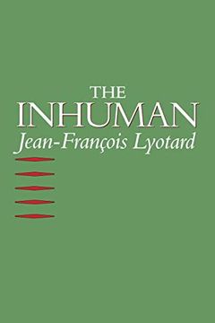 portada The Inhuman: Reflections on Time (in English)