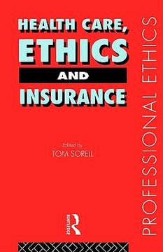 portada health care, ethics and insurance (en Inglés)
