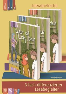 portada Kids Literatur-Kartei: "Wer ist Lolly_Blu? " 3-Fach Differenzierter Lesebegleiter (en Alemán)