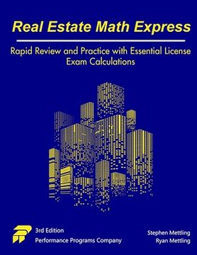 portada Real Estate Math Express: Rapid Review and Practice with Essential License Exam Calculations (in English)