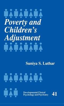 portada poverty and children's adjustment (in English)