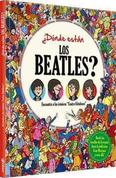 portada Donde Estan los Beatles Encuentra a los Iconicos Cuatro Fabulosos
