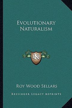 portada evolutionary naturalism (in English)