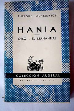 portada Hania ; Orso ; El manantial
