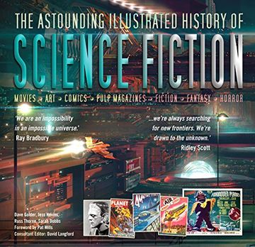portada The Astounding Illustrated History of Science Fiction (Inspirations & Techniques)