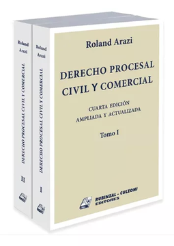 portada DERECHO PROCESAL CIVIL Y COMERCIAL 2/ED ACTUALIZADA 2 TOMOS