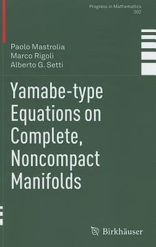 portada yamabe-type equations on complete, noncompact manifolds (in English)