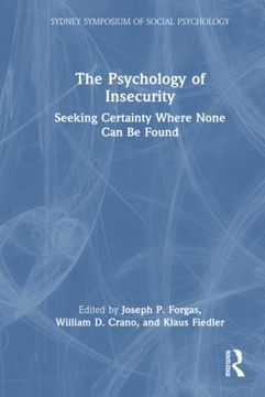 portada The Psychology of Insecurity (Sydney Symposium of Social Psychology) (en Inglés)