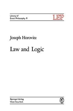 portada law and logic: a critical account of legal argument (in English)