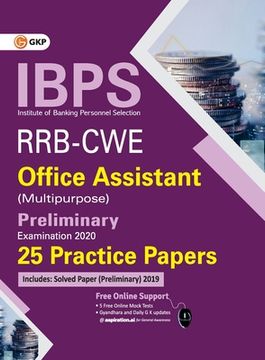 portada Ibps Rrb-Cwe Office Assistant (Multipurpose) Preliminary --25 Practice Papers (en Inglés)