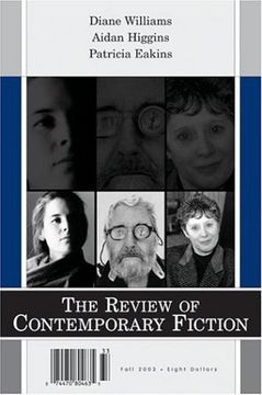portada The Review of Contemporary Fiction: Xxiii, #3: Diane Williams (en Inglés)
