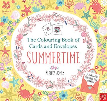 portada National Trust: The Colouring Book of Cards and Envelopes - Summertime (Colouring Books of Cards and Envelopes)