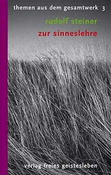 portada Zur Sinneslehre (in German)