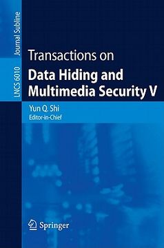 portada transactions on data hiding and multimedia security v (en Inglés)