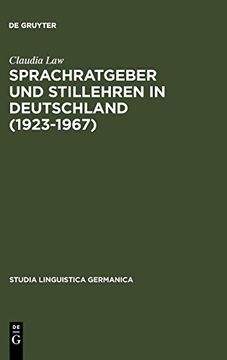 portada Sprachratgeber und Stillehren in Deutschland (en Alemán)
