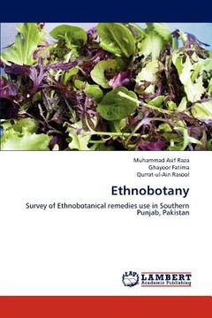 portada ethnobotany (en Inglés)