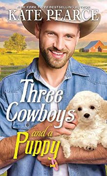portada Three Cowboys and a Puppy: 2 (en Inglés)