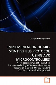 portada implementation of mil-std-1553 bus protocol using avr microcontrollers