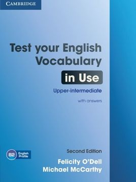 portada Test Your English Vocabulary in use Upper-Intermediate Book With Answers Second Edition 