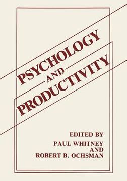 portada Psychology and Productivity (en Inglés)