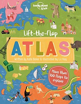 portada Lift-The-Flap Atlas (Lonely Planet Kids) (in English)