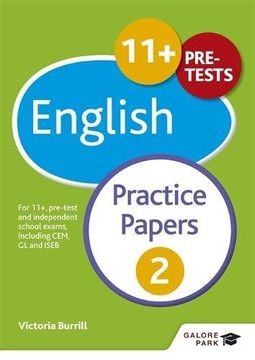 portada 11+ English Practice Papers 2: For 11+, pre-test and independent school exams including CEM, GL and ISEB