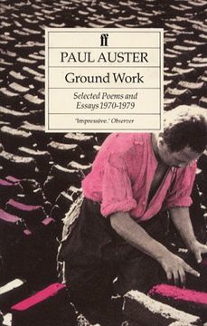 portada Ground Work: Selected Poems and Essays 1970-1979 (en Inglés)