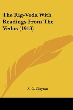 portada the rig-veda with readings from the vedas (1913)
