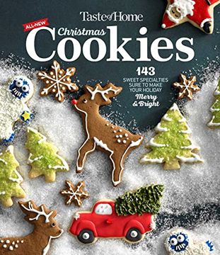 portada Taste of Home all new Christmas Cookies: 143 Sweet Specialties Sure to Make Your Holiday Merry and Bright (2) (Toh Mini Binder) (en Inglés)