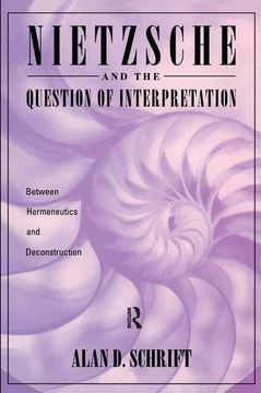 portada Nietzsche and the Question of Interpretation (en Inglés)