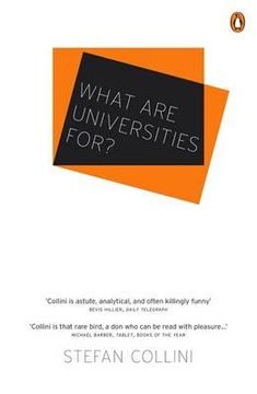 portada what are universities for?. stefan collini (en Inglés)