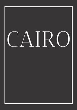 portada Cairo: A decorative book for coffee tables, bookshelves, bedrooms and interior design styling: Stack International city books (en Inglés)