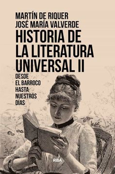 portada Historia de la Literatura Universal ii. Desde el Barroco Hasta Nuestros Dias (in Spanish)