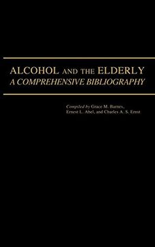 portada Alcohol and the Elderly: A Comprehensive Bibliography (in English)