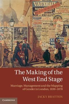 portada The Making of the West end Stage Hardback (en Inglés)